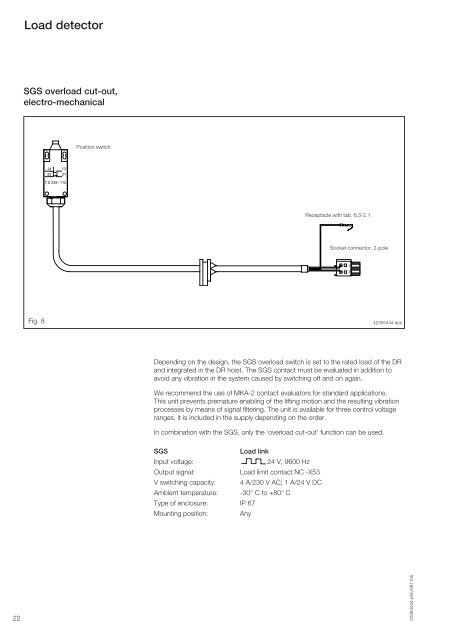 Demag DR rope hoist - Demag Cranes & Components