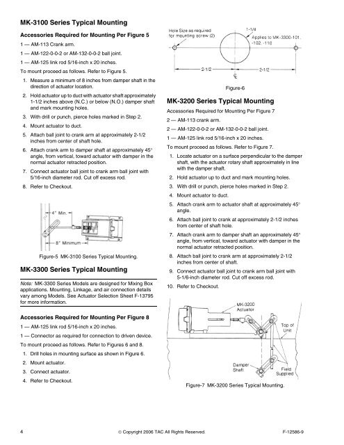 MK-3000 Series, MK2-3000 Series, MK4-3000 Series