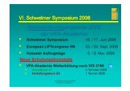 VFA-Akademie Weiterbildung nach VDI 2168 - Henning GmbH