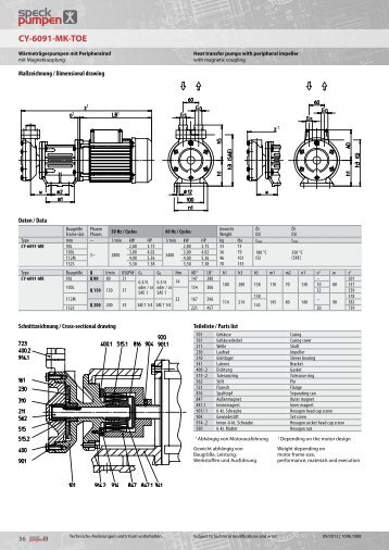 CY-6091-MK-TOE - Speck Pumpen