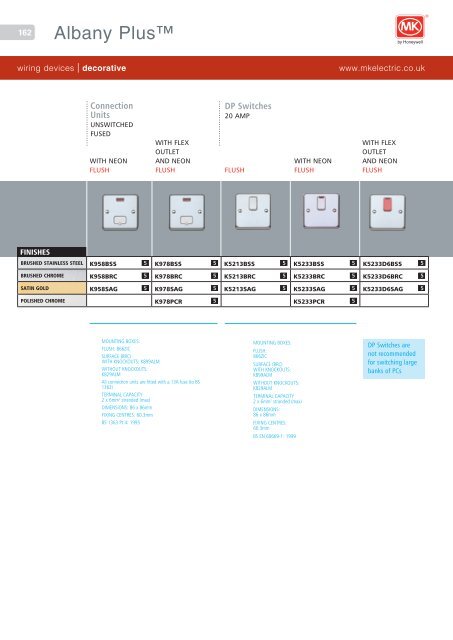 Catalogue PDF - MK Electric