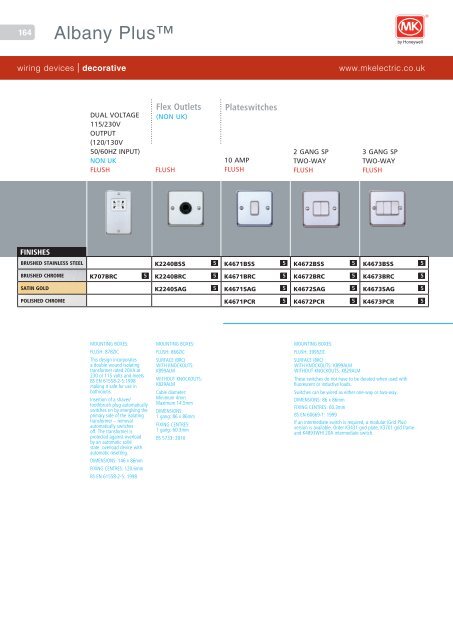 Catalogue PDF - MK Electric