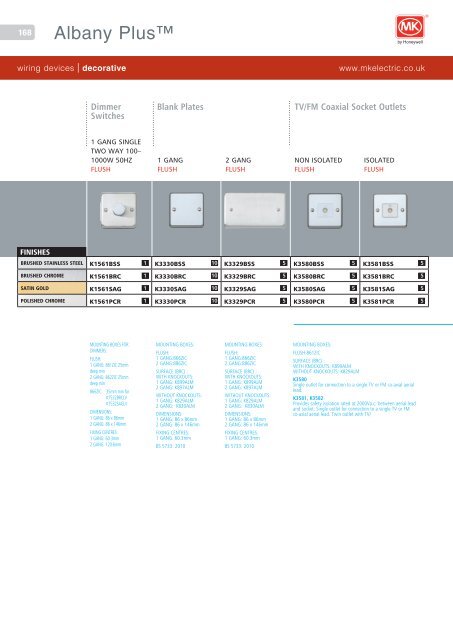 Catalogue PDF - MK Electric