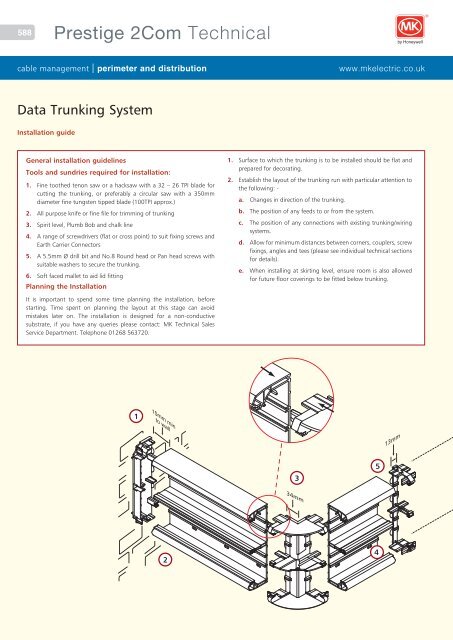 Technical Specification - MK Electric