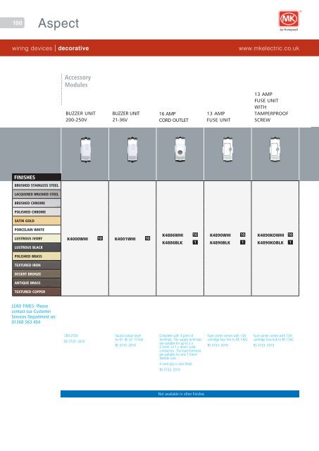 Catalogue PDF - MK Electric