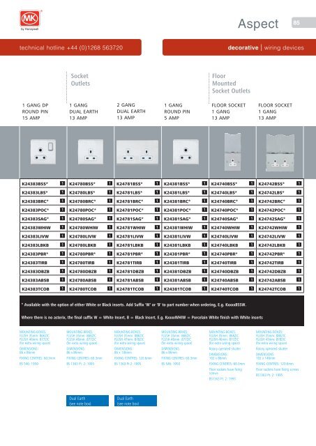 Catalogue PDF - MK Electric