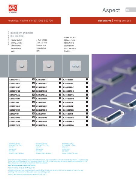 Catalogue PDF - MK Electric