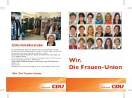 Wir. Die Frauen-Union - Die Hennefpartei