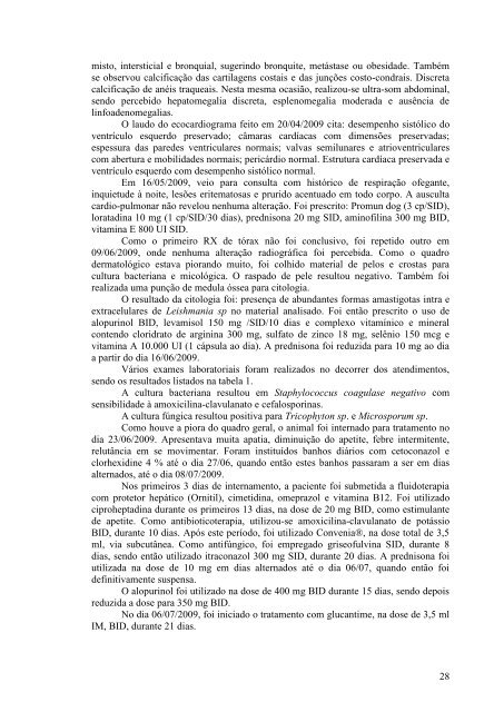 Mastocitoma Canino e Leishmaniose Visceral em Cao - Qualittas