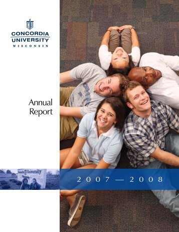 Annual Report - Concordia University Wisconsin