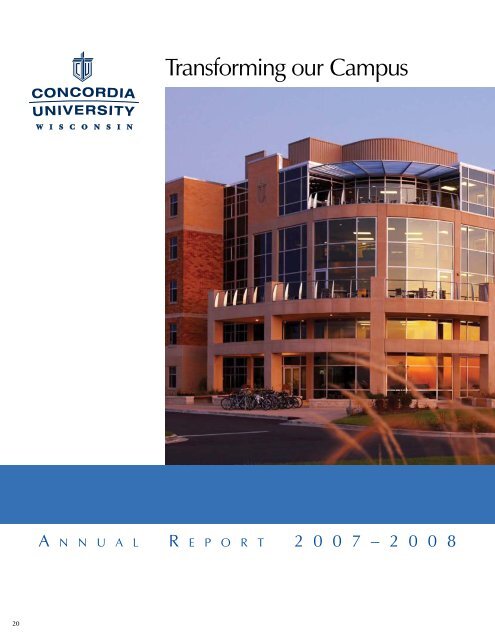 Annual Report - Concordia University Wisconsin