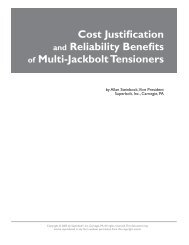 Cost Justification and Reliability Benefits of Multi ... - Nord-Lock