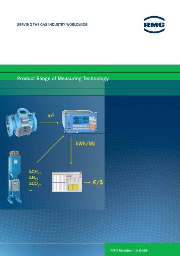 m3 kWh/MJ Product Range of Measuring Technology