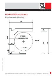 ST 200 Halbschale - LEHR Rollladen-Kastensysteme