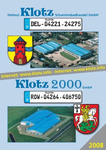 DEL - 04221-24275 Row - 04264-406750 - Helmut Klotz ...