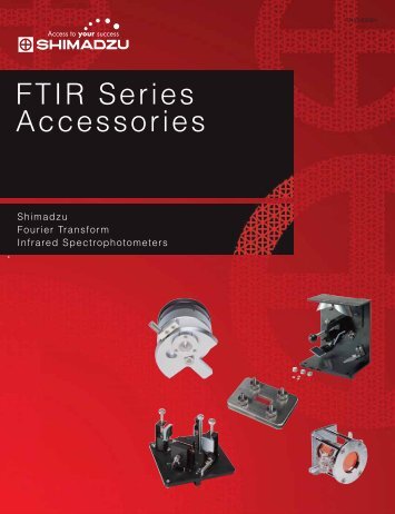 FTIR Series Accessories - Shimadzu Scientific Instruments