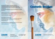 Cosmetic Brushes - Zahn Pinsel GmbH