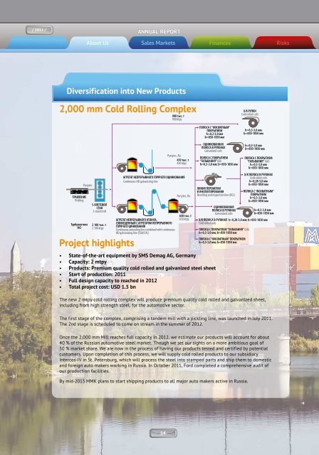 Annual Report 2011 - Magnitogorsk Iron & Steel Works ...