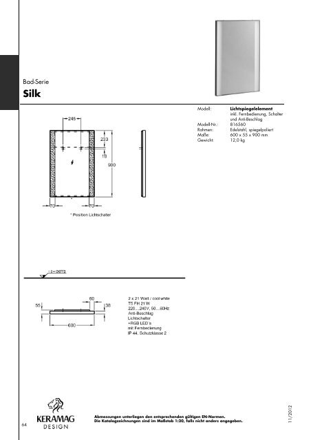 Silk - Keramag AG