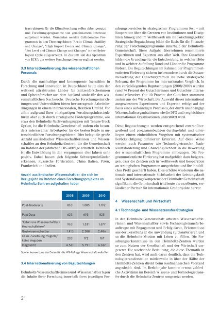 Paktbericht 2012 - Helmholtz-Gemeinschaft Deutscher ...