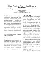 Chinese Remainder Theorem Based Group Key Management