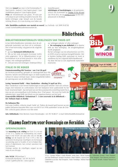 Uitgave 21 - De gemeente Kortemark