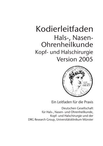 Kodierleitfaden - Deutsche Gesellschaft für Hals-Nasen ...