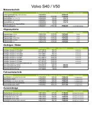 Preisliste Heico Vorlage - Central Garage Wälty AG