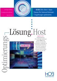 HOBCOM>HOST - HOB GmbH & Co.KG