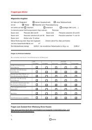 Fragebogen Mieter - Helgoland