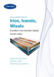 Irios, Ivando, Wisalo - Carrier Bedrijfskoel...