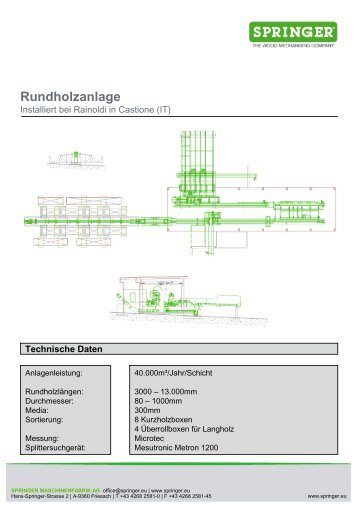 Rundholzanlage-Rainoldi - Springer Maschinenfabrik AG
