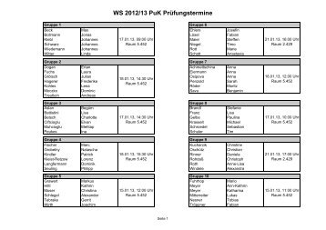 WS12-13 PuK Pruefung..