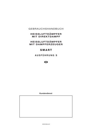 gebrauchshandbuch heissluftdämpfer mit direktdampf ... - hocatec24