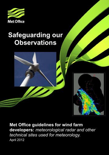 Safeguarding our Observations - Met Office