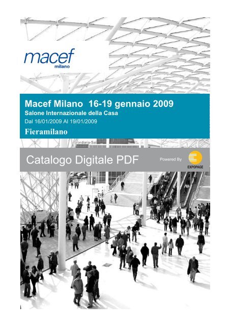Macef Milano 16-19 gennaio 2009 - Red de Búsquedas de ...