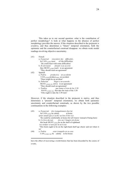 On modal tenses and tensed modals - UMR 7023 - CNRS