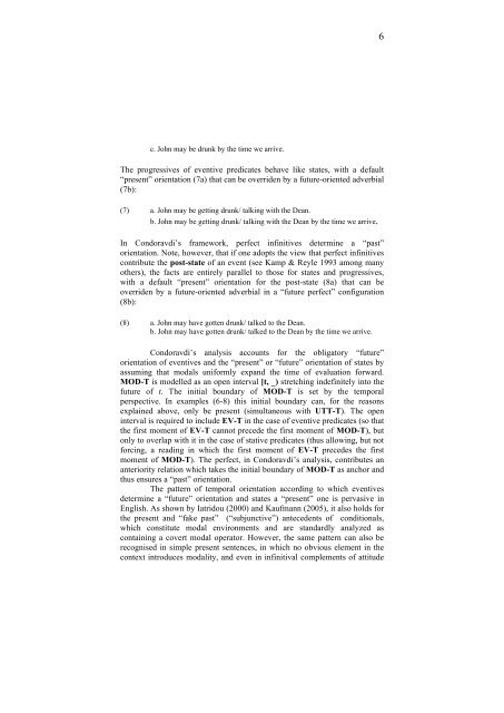 On modal tenses and tensed modals - UMR 7023 - CNRS