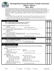 GE OPT B IGETC 2012-13 (6-13-12).xlsx - Solano Community College