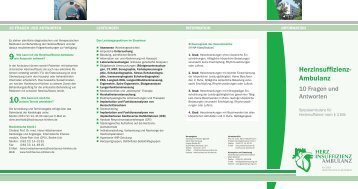 Herzinsuffizienz- Ambulanz - Hochtaunus-Kliniken