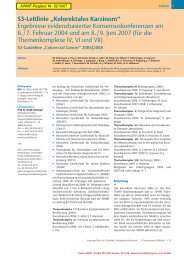S3-Leitlinie der AWMF für Kolorektale Karzinome (pdf - Hochtaunus ...