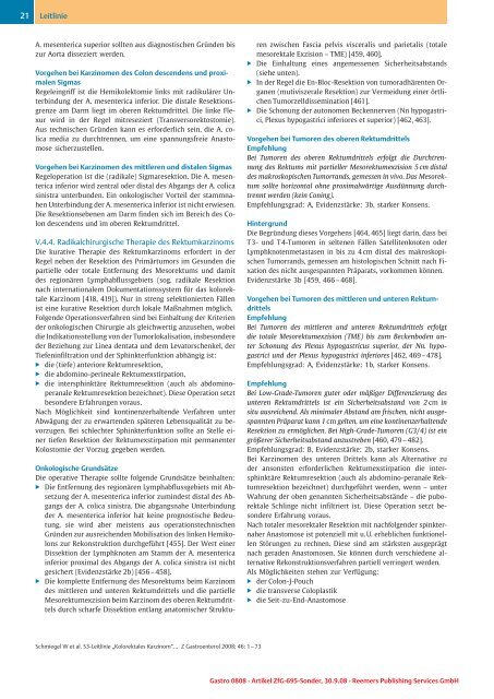 S3-Leitlinie der AWMF für Kolorektale Karzinome (pdf - Hochtaunus ...