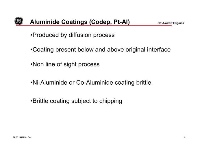 Aluminide Coating