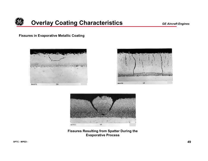 Overlay Coating - Charact