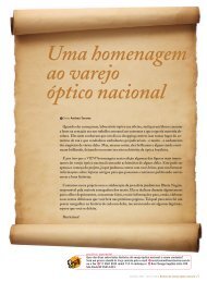 Uma homenagem ao varejo óptico nacional - Revista View