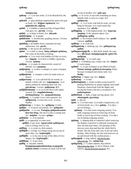 Iņupiatun Eskimo Dictionary - SIL International