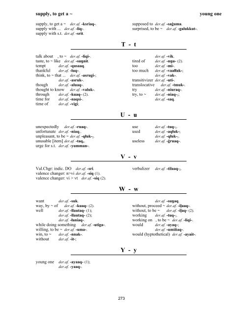 Iņupiatun Eskimo Dictionary - SIL International