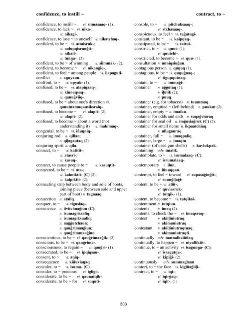 Iņupiatun Eskimo Dictionary - SIL International