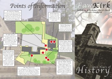 Faw Kirk leaflet (PDF, 1.3MB). - Falkirk Council