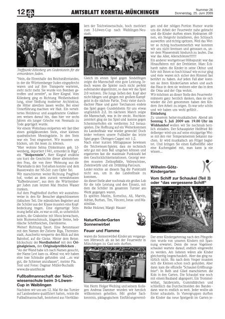 amtsblatt korntal-münchingen 3 - Stadt Korntal-Münchingen